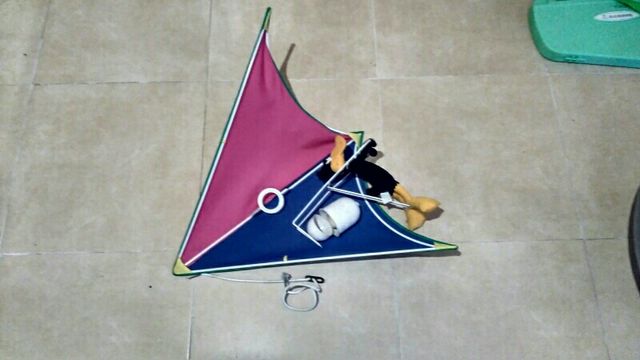 lámpara infantil del pato lucas