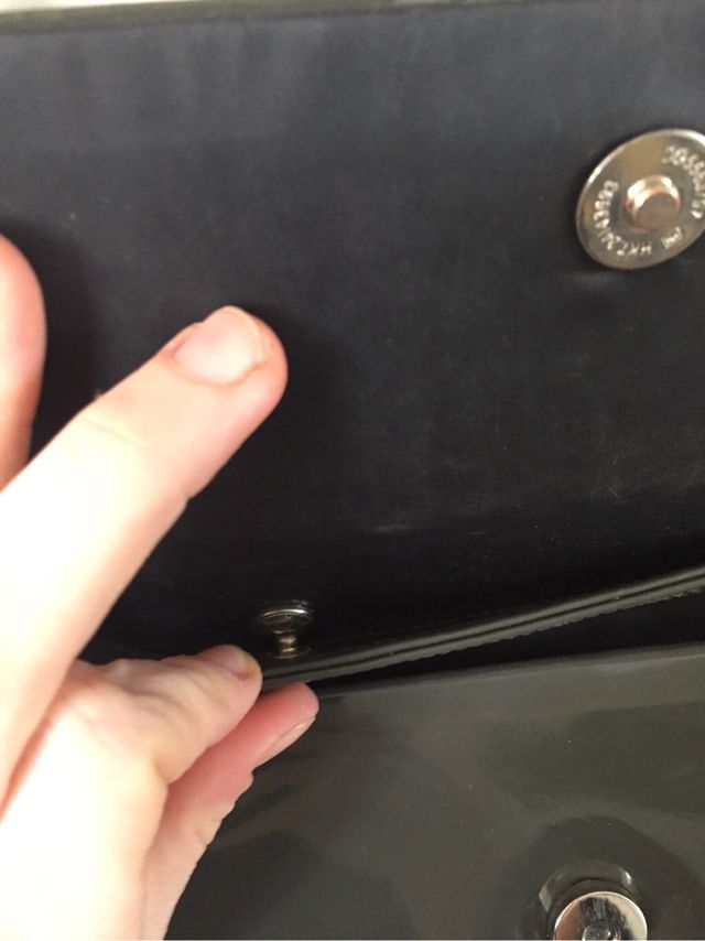 Bolso bandolera gris