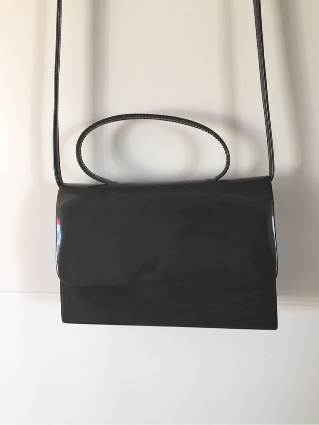 Bolso bandolera gris