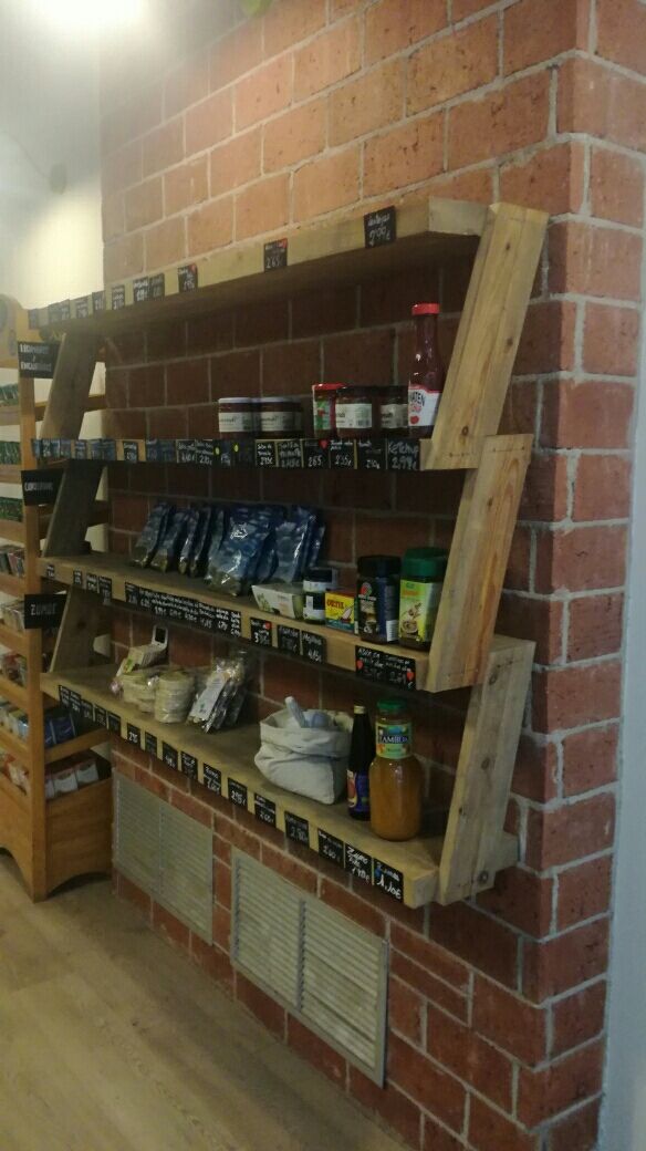 Estanterias madera natural de segunda mano por 250 € en Zaragoza en