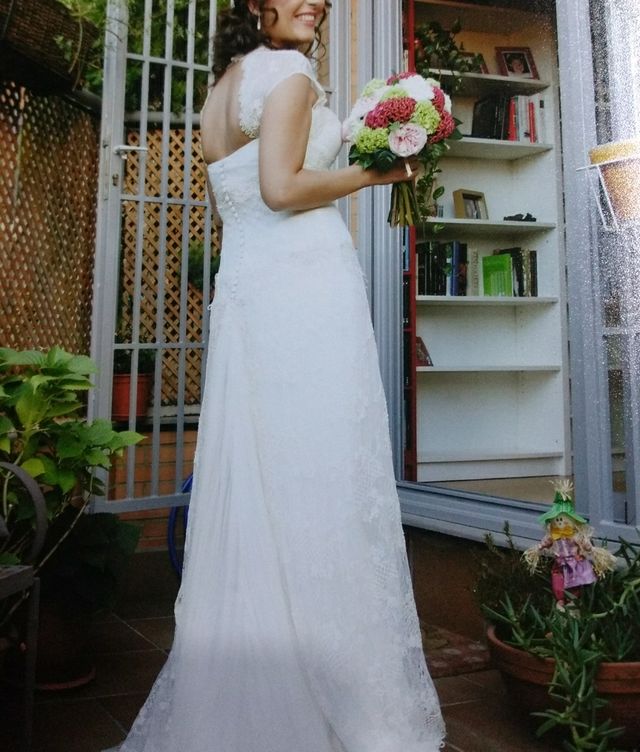 vestido de novia josé maría peiro de segunda mano por 750 € en