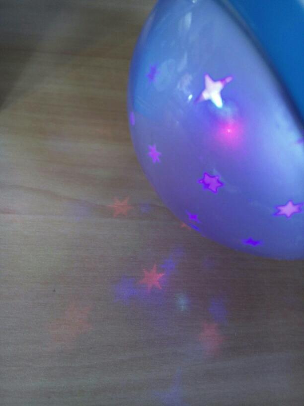 DESPERTADOR MÁGICO HOLOGRÁFICO Y MUSICAL - NUEVO