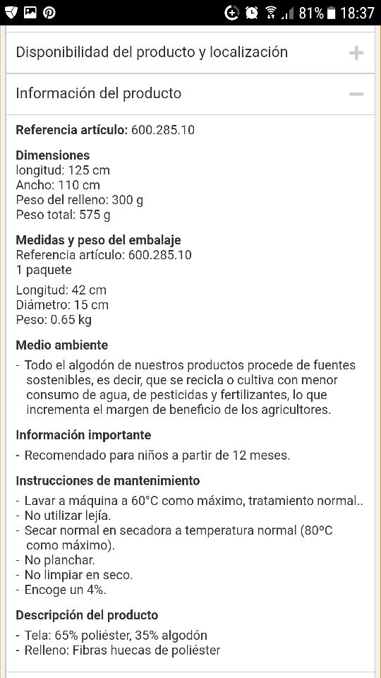 Nórdico de cuna Ikea