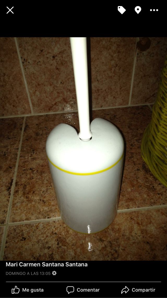 Los 4 accesorios del baño en cerámica de segunda mano por 55 € en El