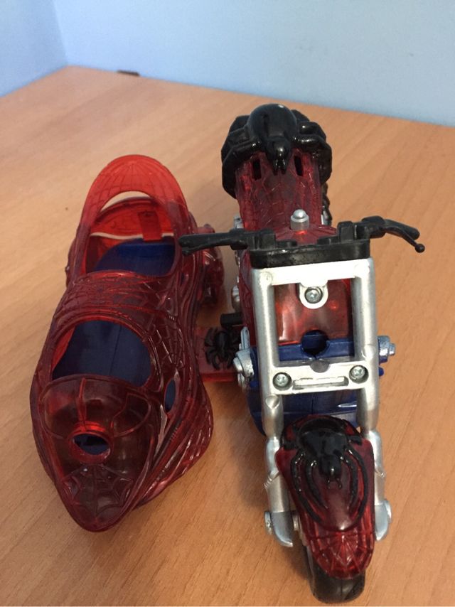 Juguete Moto spiderman