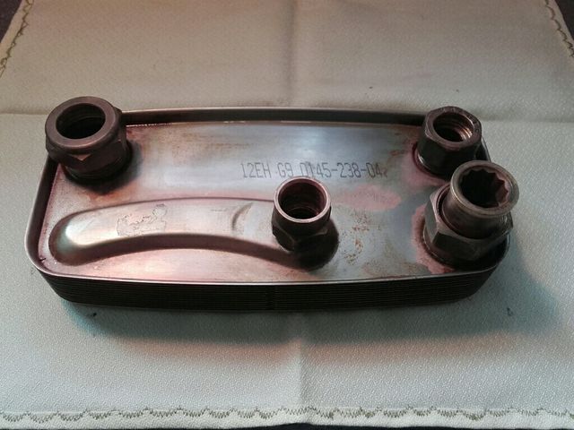 intercambiador caldera agua caliente