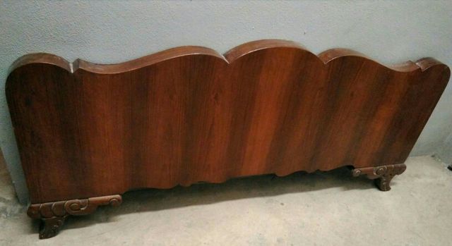 Oferta de cabezal antiguo y pies madera