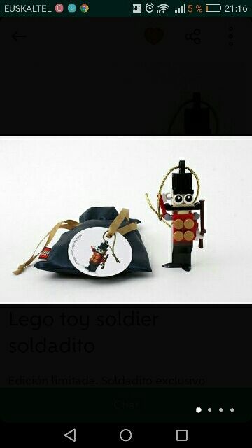 LEGO 5004420 Soldadito de Plomo - SIN ABRIR