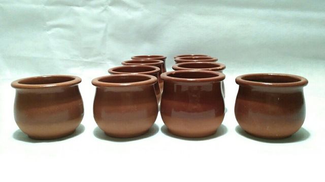 11 Piezas de Barro/Cerámica