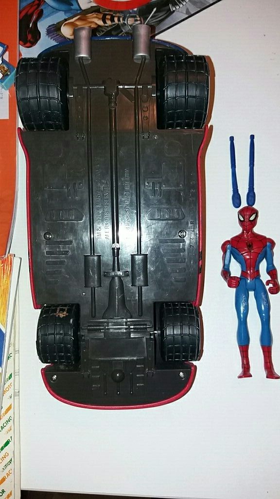 Coche de Spider-Man. Spiderman