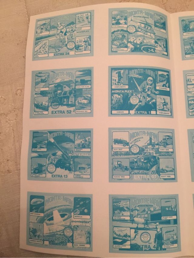 Album de cromos monta man 