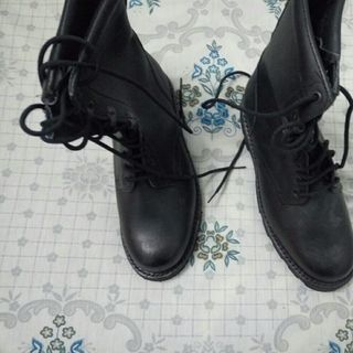 Segunda 50 De Hombre Negras Botas Mano Militares Por w6qITp