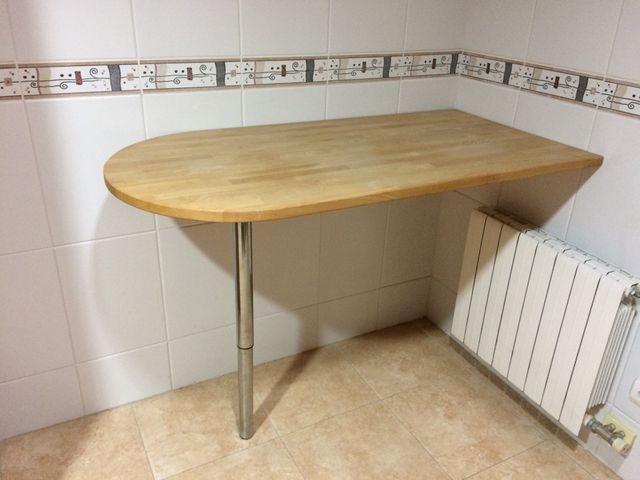 Bonita mesa cocina alta tipo barra de segunda mano por 59 € en Les ... Bonita mesa cocina alta tipo barra de segunda mano por 59 € en Les ...