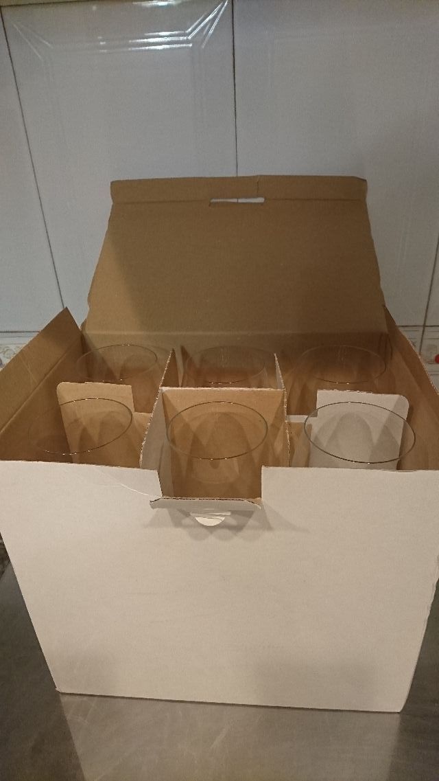 6copas de vino.Ikea.Altas. 25cm.Nuevas.