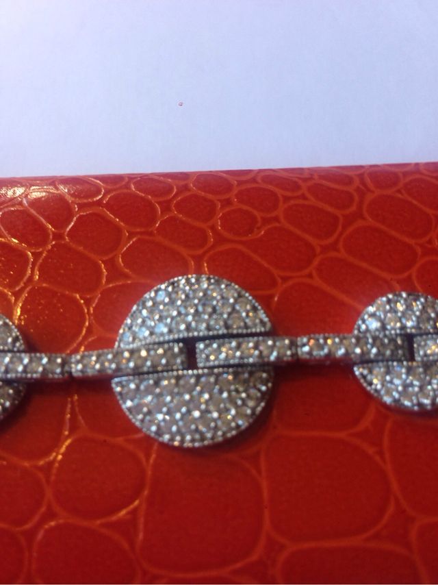 Pulsera plata y zirconitas