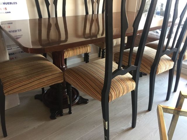 Mesa comedor clásica con 6 sillas de segunda mano por 475 € en ... Mesa comedor clásica con 6 sillas de segunda mano por 475 € en ...