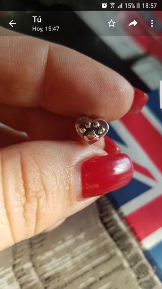abalorio de plata de ley 925