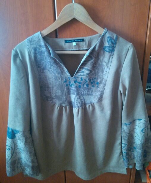 Conjunto terciopelo mujer, talla 40