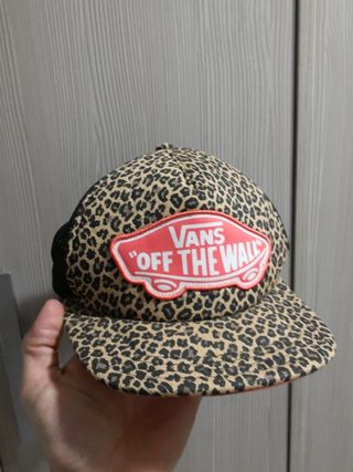 gorra vans leopardo