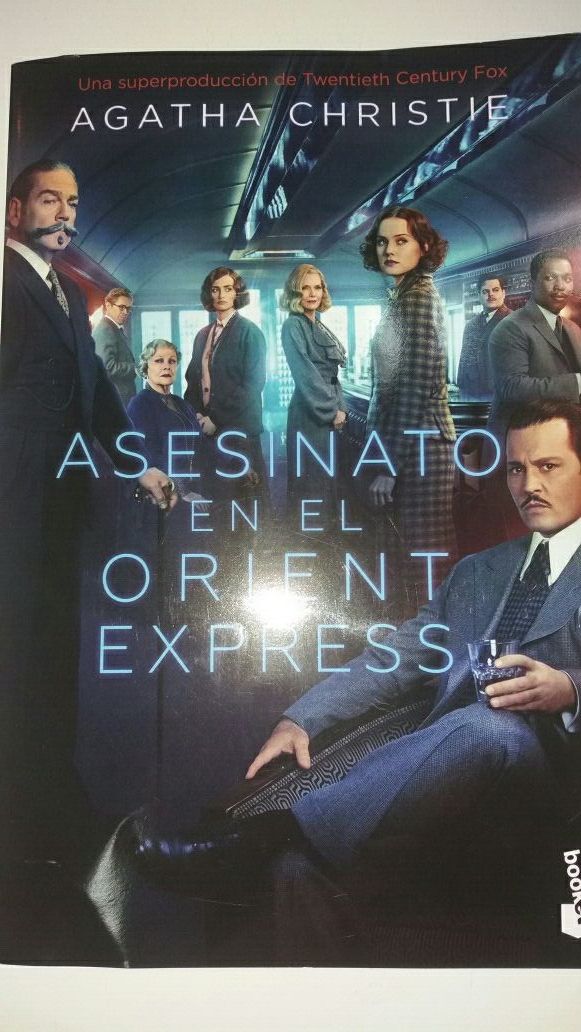 Libro "ASESINATO EN EL ORIENT EXPRESS"