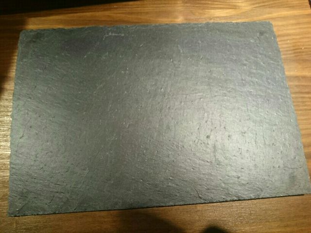 platos de pizarra natural