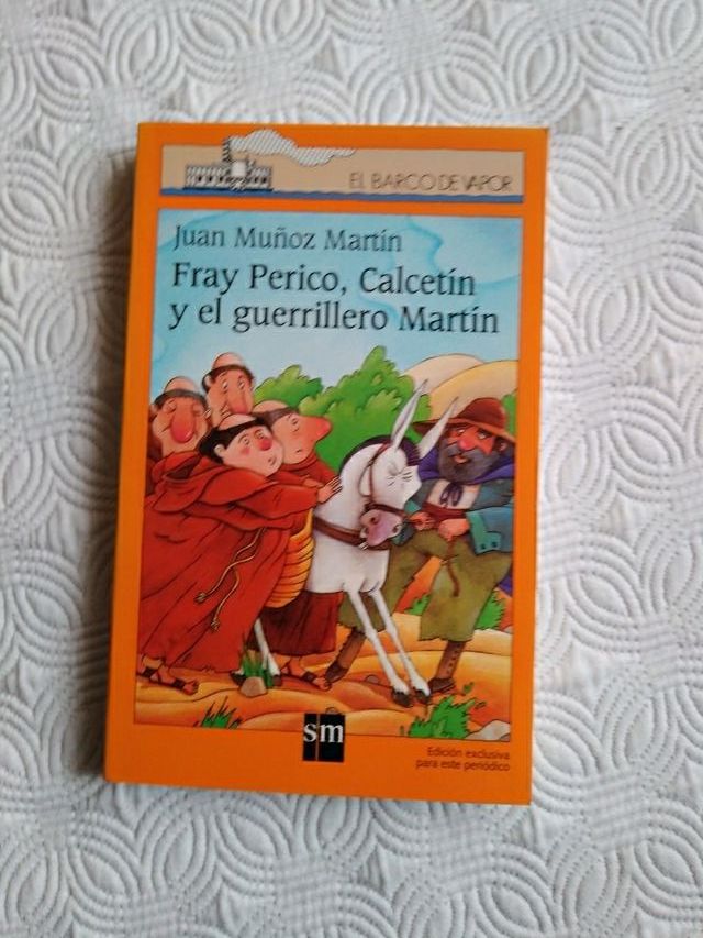 libro Fray Perico, Calcetín y el guerrillero Marti