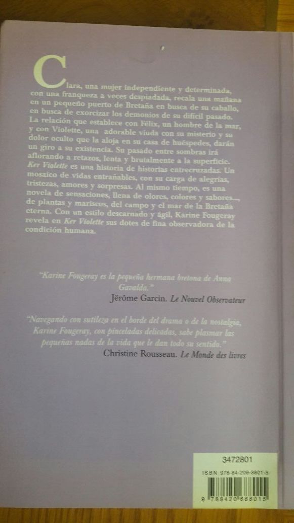 Ker Violette de Karine Fougeray