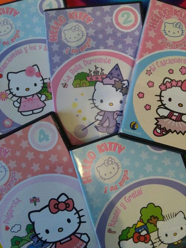 Lote dvd Hello Kitty