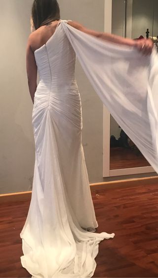 vestido de novia pronovias de segunda mano en valladolid en wallapop