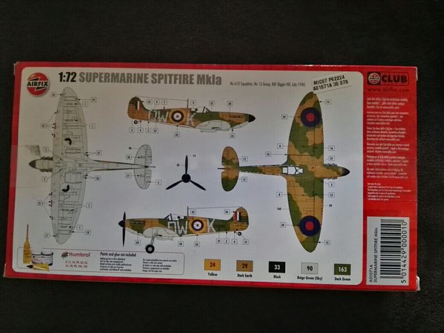 AIRFIX Maqueta Supermarine Mkla