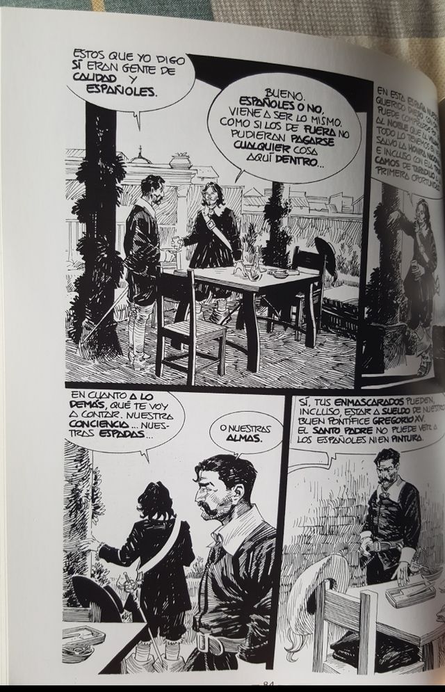 Comic El Capitan Alatriste