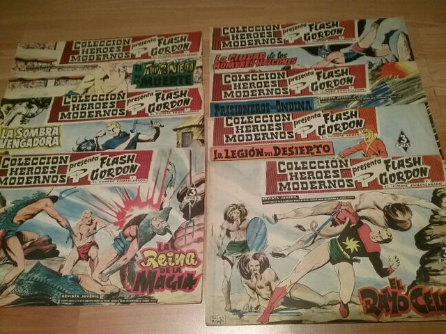 Tebeos FLASH GORDON Y EL HOMBRE ENMASCARADO II