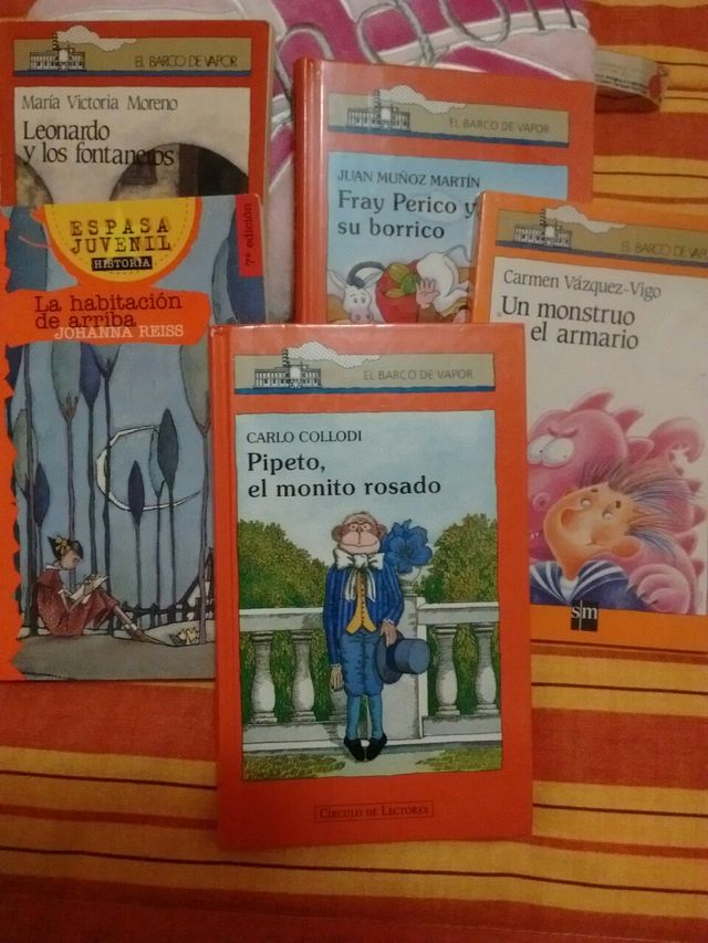 libros del barco de vapor