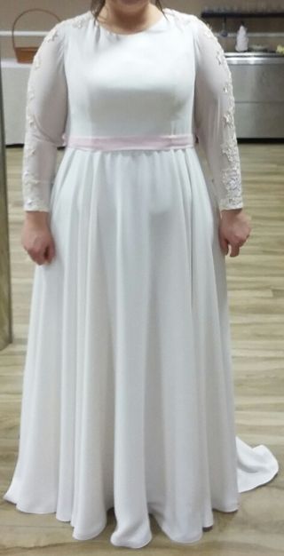 vestido de novia talla grande de segunda mano en wallapop