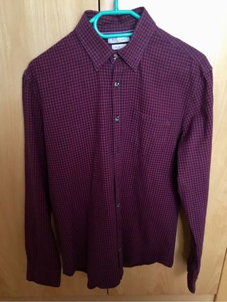 CAMISA MANGO HOMBRE de segunda mano por 5 € en Madrid en Camisa hombre manga larga JULES de segunda mano por 5 € en
