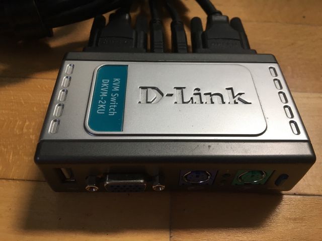 KVM Dlink 2x
