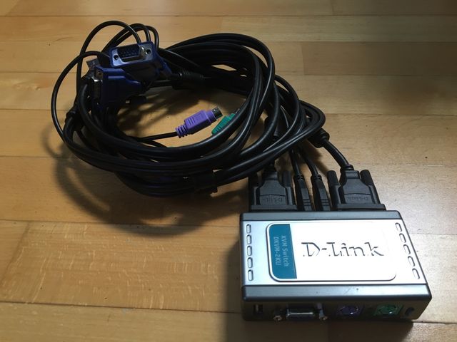 KVM Dlink 2x