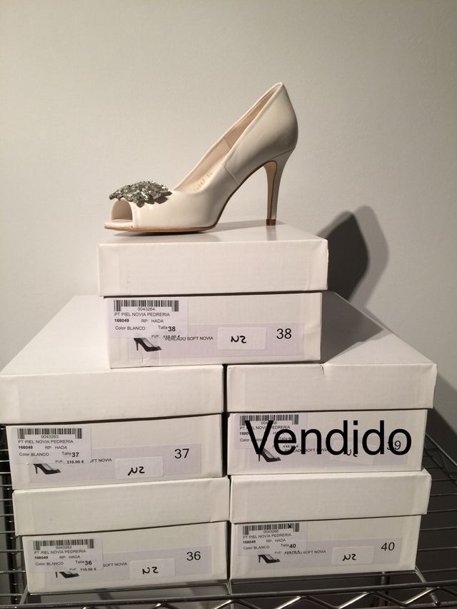 Zapato novia nuevo talla 36/37/38/40