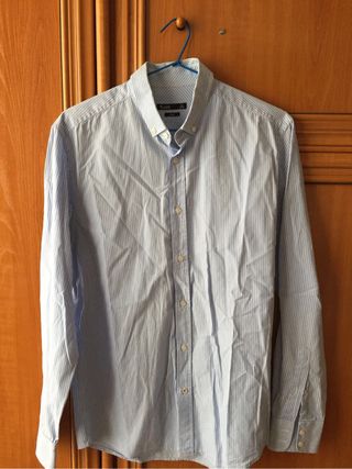Camisa hombre manga larga JULES de segunda mano por 5 € en Camisa hombre manga larga JULES de segunda mano por 5 € en