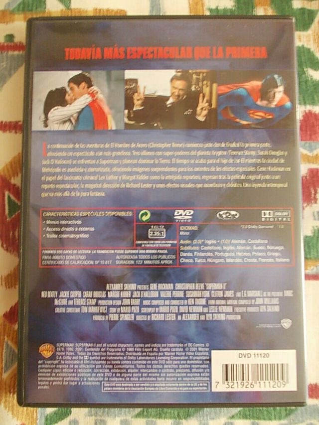 DVD Superman 2