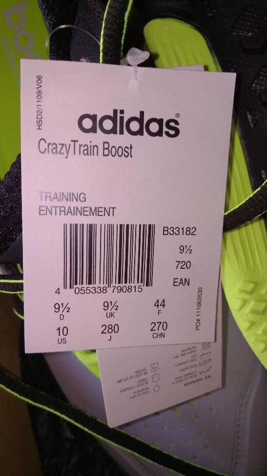 ADIDAS CrazyTrain Boost