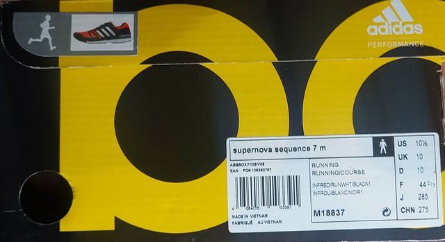 ADIDAS supernova sequence 7m BOOST