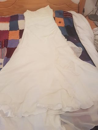 vestido de novia talla 44 de segunda mano en wallapop