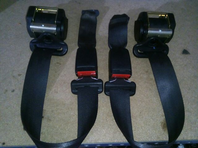 Cinturones traseros peugeot 206