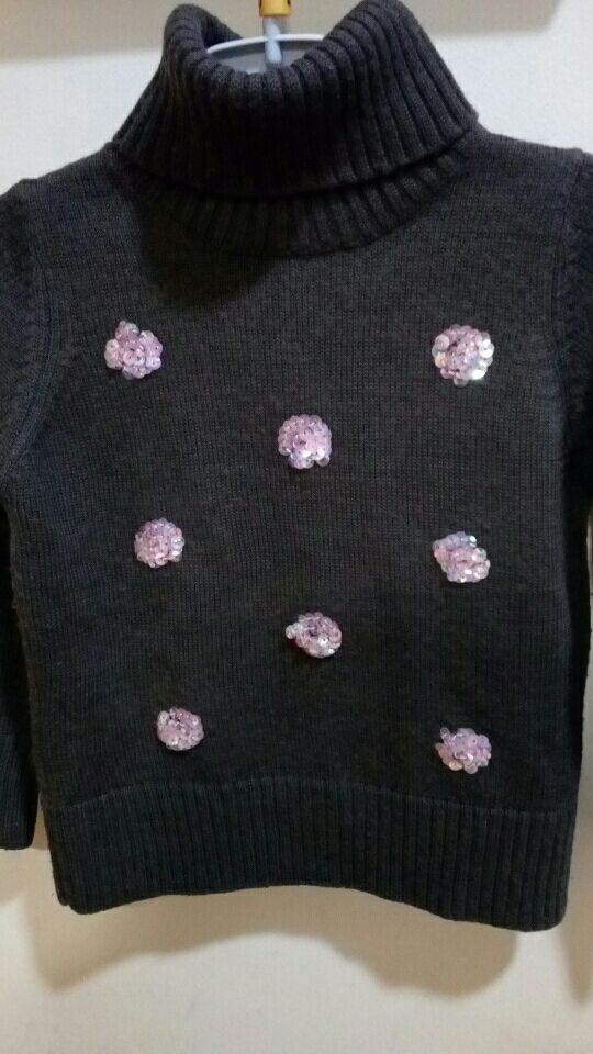 Jersey punto niña Benetton 3-4 años