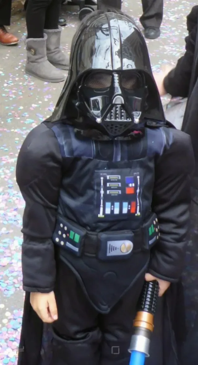 Disfraz Darth Vader para niños talla 4 ños