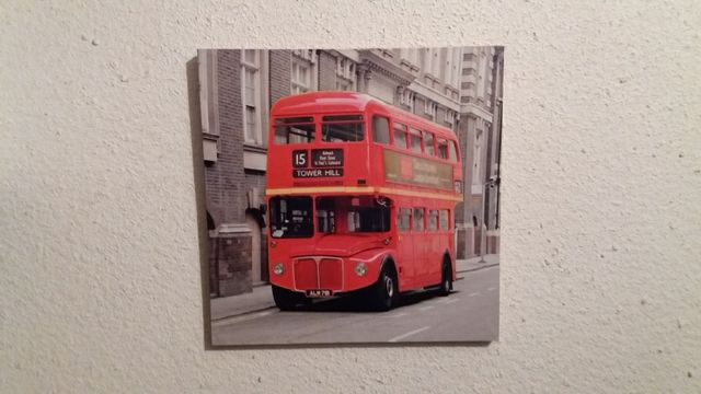 Cuadro  autobus de Londres