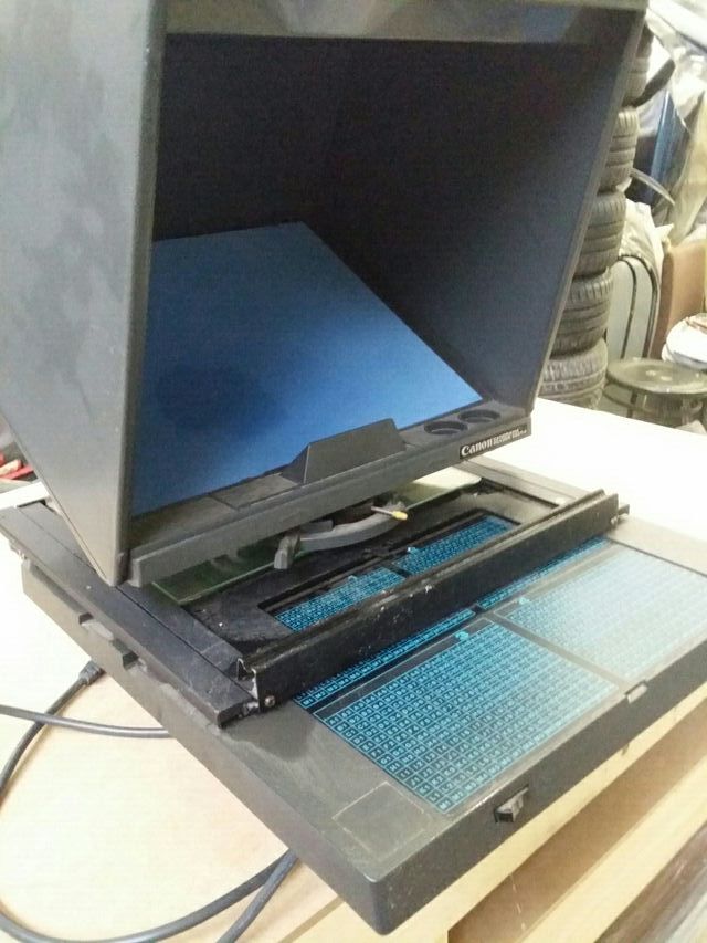 microscopio canon canorama reader 360T - 4