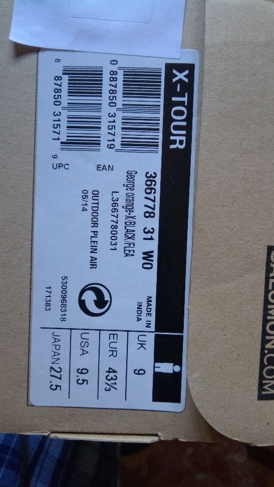 Zapatillas Salomon X-TOUR hombre