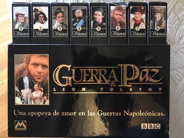Serie Guerra y Paz VHS entera